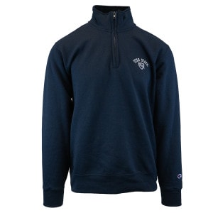 Champion USU Shield Unisex 1/4-Zip Pullover navy blue